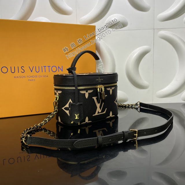 LOUIS VUITTON專櫃新款包包 路易威登Vanity小號手袋 LV老花手提肩背斜挎女化妝包  ydh4075